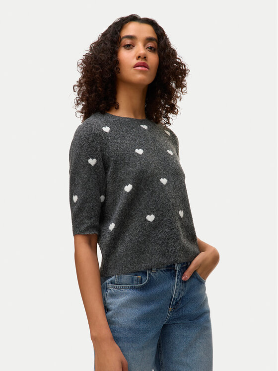 Vero Moda Vero Moda Pullover Doffy 10330793 Grau Regular Fit