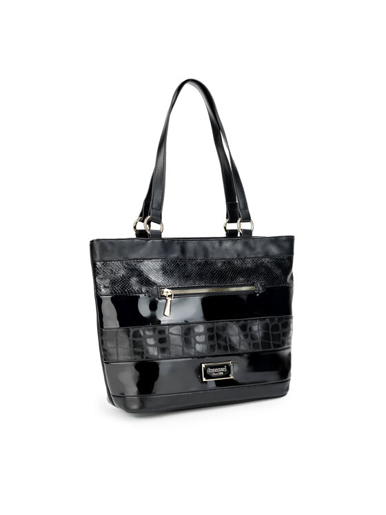 Monnari Monnari Handtasche TORIMP0-24J-BAG4800-KM20D000-R00 Schwarz