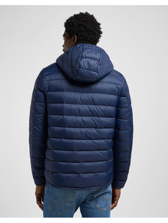 Lee Lee Kurtka przejściowa PUFFER JACKET Niebieski Regular Fit