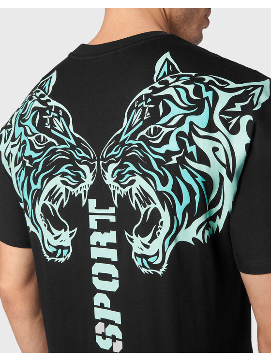 Plein Sport Plein Sport T-Shirt 1797 Czarny Regular Fit