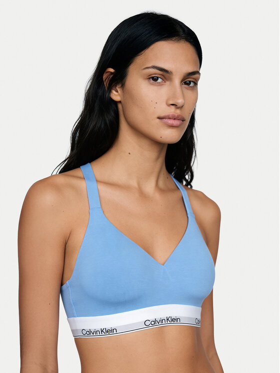 Calvin Klein Underwear Calvin Klein Underwear Bralette krūšturis LV00QF8500 Zils