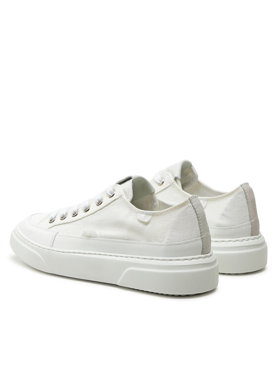 Inuikii Inuikii Sneakersy Canvas Lex Low 50102-991 Biały