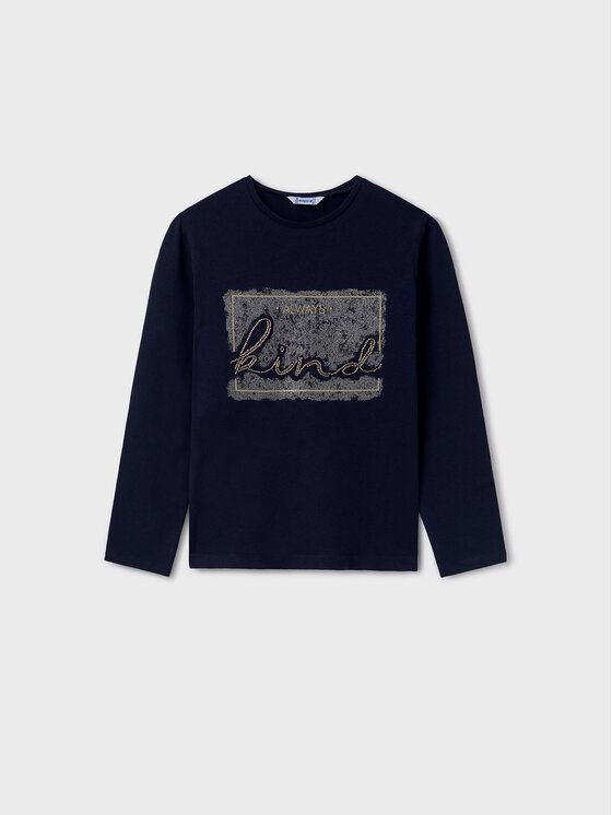 Mayoral Mayoral Bluză 830 Bleumarin Regular Fit