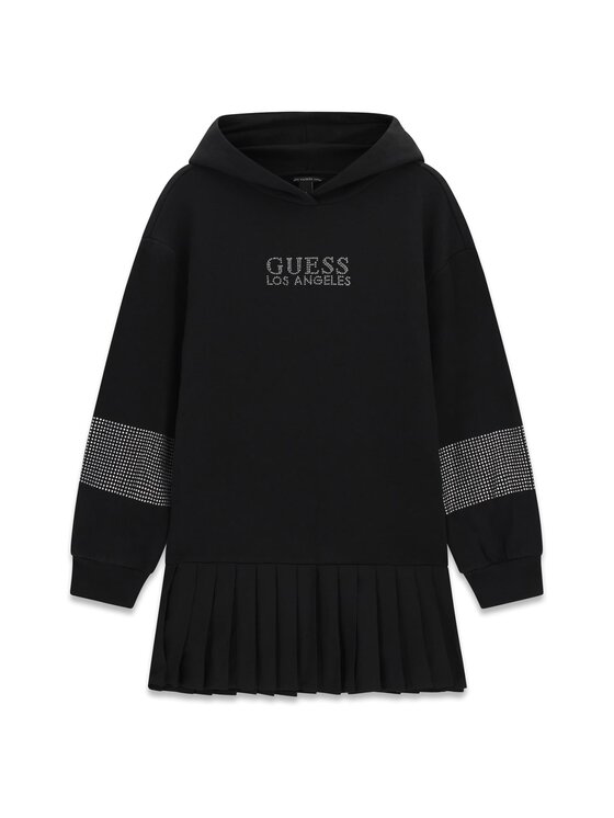 Guess Kids Guess Kids Sukienka codzienna 185302 Czarny Classic Fit