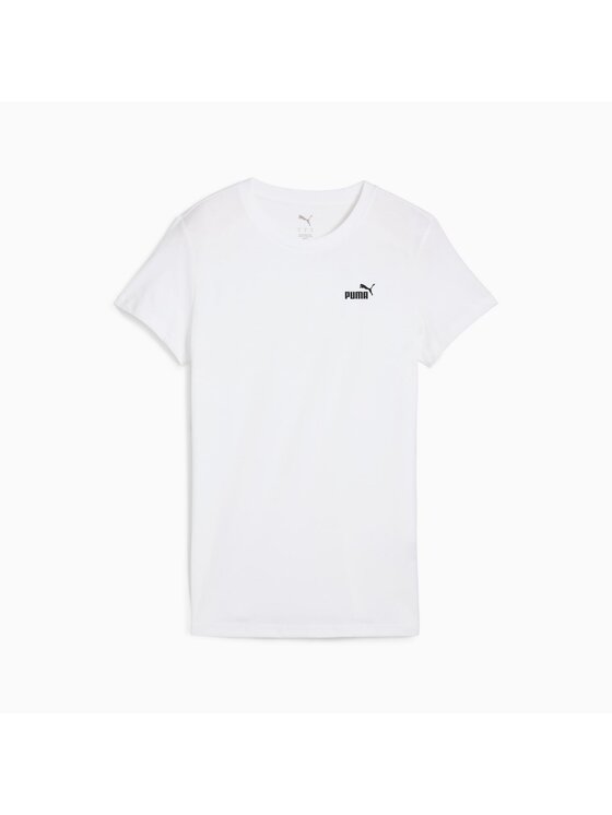 Puma Puma T-Shirt Ess Small No. 1 Logo Tee 682372 Biały Regular Fit
