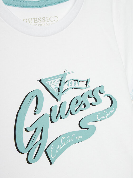 Guess Guess T-shirt N4YI27 K8HM4 Bianco Regular Fit