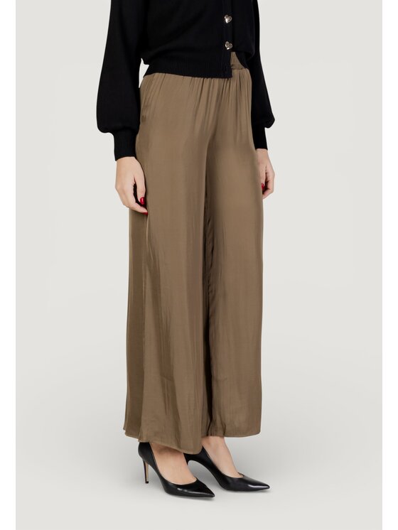 Morgan De Toi Morgan De Toi Pantaloni palazzo 261-PWENDA Verde Blazer Fit