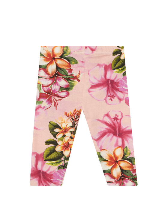Guess Guess Legginsy K6GB00 J1314 Różowy Slim Fit