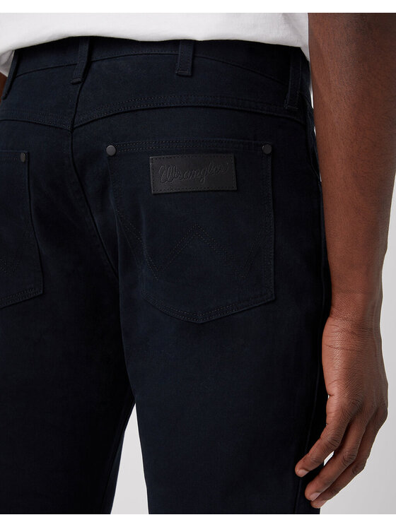 Wrangler Wrangler Jeansy LARSTON Czarny Slim Fit