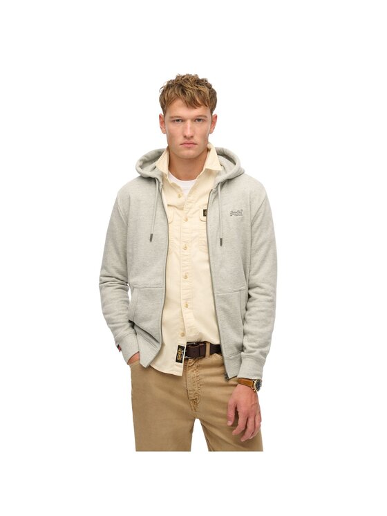 Superdry Superdry Kardigan 28028 Szary Skin Fit