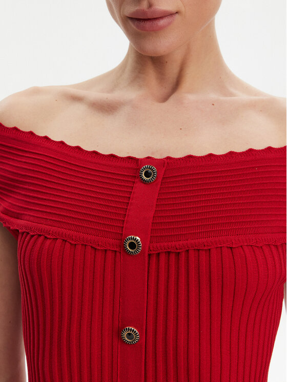 Morgan Morgan Rochie de zi 251-RMELDO Roșu Regular Fit