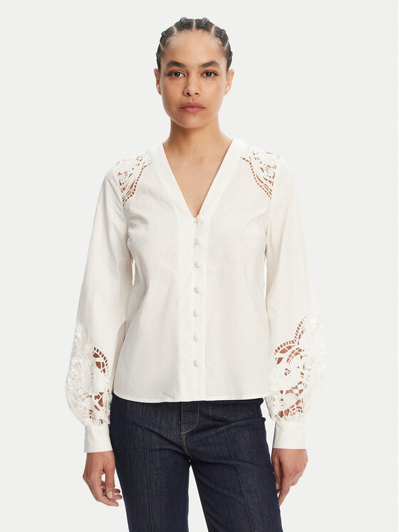 TWINSET TWINSET Košile 251TT2333 Écru Regular Fit