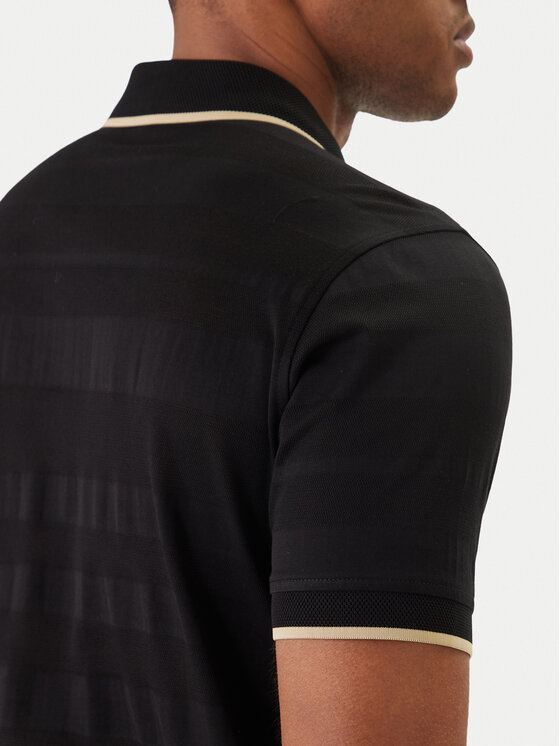 KARL LAGERFELD KARL LAGERFELD Polokošeľa 745006 562201 Čierna Regular Fit