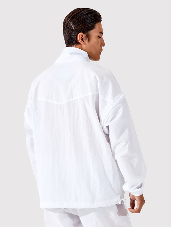 Togoshi Togoshi Μπουφάν anorak TG22-KUU001 Λευκό Oversize