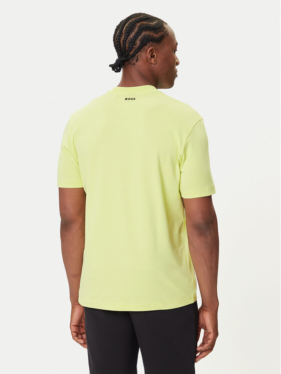 BOSS BOSS Tričko Iconic TL 50543905 Zelená Relaxed Fit