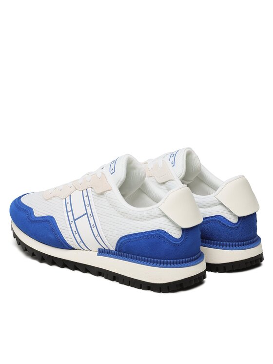 Tommy Jeans Tommy Jeans Tenisice Runner Mix Material EM0EM01167 Bijela