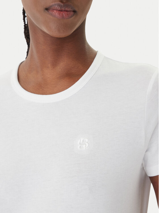 BOSS BOSS T-shirt Eventsa10 50557843 Bianco Slim Fit