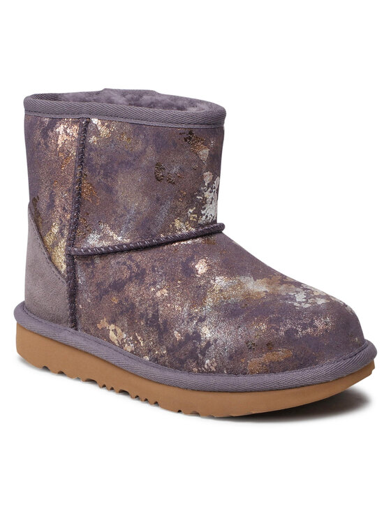 Ugg Ugg Stivali da neve Kids' Classic Mini II Gold Wash 1125552K Viola