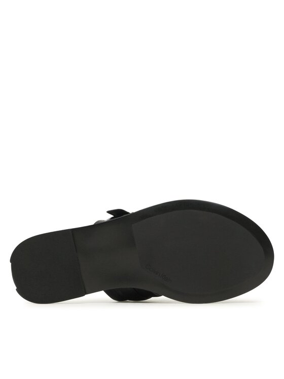 Calvin Klein Calvin Klein Šľapky Almond Slide W/Hw HW0HW01482 Čierna