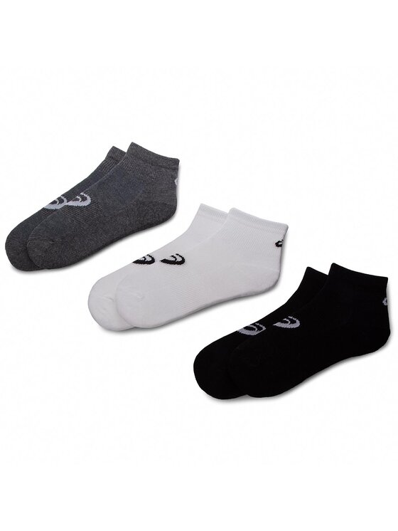 Asics Asics Súprava 3 párov kotníkových ponožiek unisex 3PPK Quarter Sock 155205 Sivá