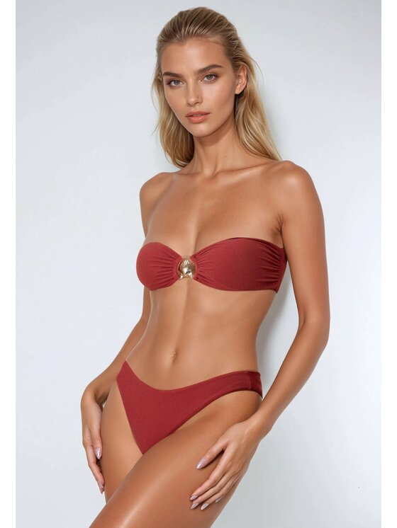 Flavia Valentini Flavia Valentini Bikini 295 Brązowy