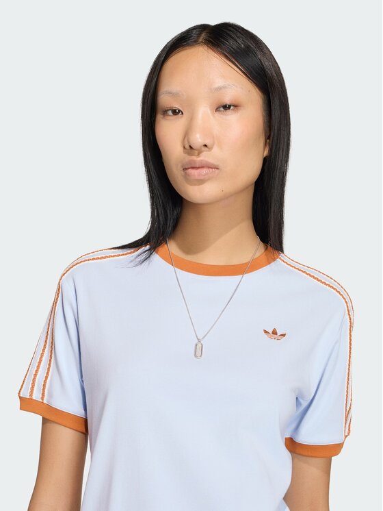 adidas adidas T-Shirt 165058 Niebieski jasny Regular Fit