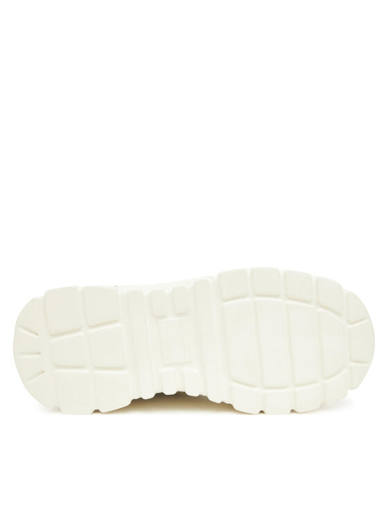 Tommy Jeans Tommy Jeans Μπότες Χιονιού Tjw Chunky Snow Boot Nylon EN0EN02842 Λευκό