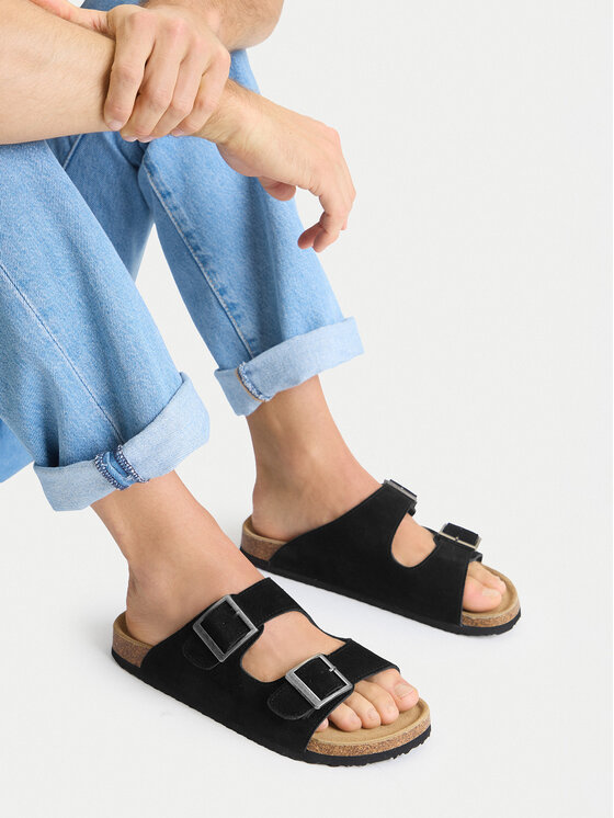 Go Soft Go Soft Pantoletten EOHP-ALMELO-01 Schwarz