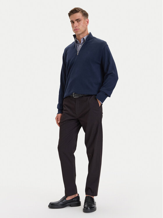 Calvin Klein Calvin Klein Kampsun LV040BM356 Tumesinine Regular Fit
