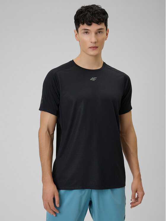 4F 4F Koszulka techniczna VICTORY PACK Czarny Regular Fit
