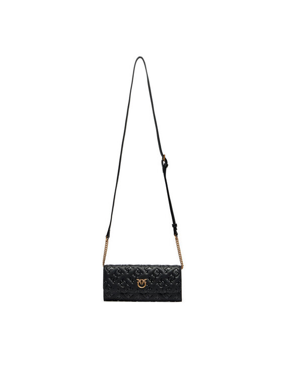 PINKO Pinko Дамска чанта Love Tiny Brids Wallet C AI 24-25 PCPL 103765 A1YB Черен