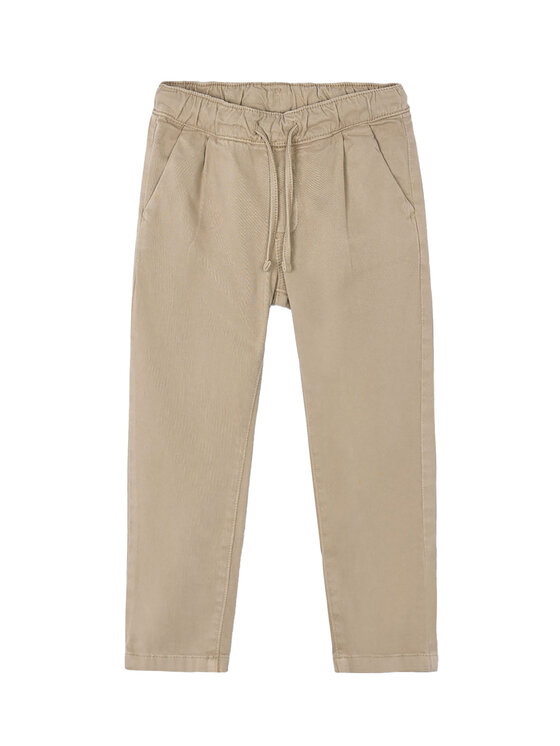 Mayoral Mayoral Pantaloni di tessuto 4561 Beige Regular Fit