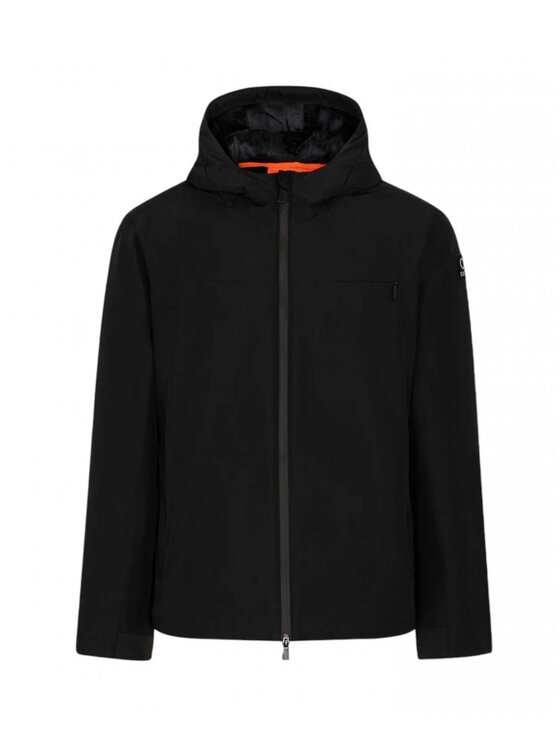 SUNS SUNS Cappotto gbs53038u_v8_jacket_aurelio_velour Nero Regular Fit