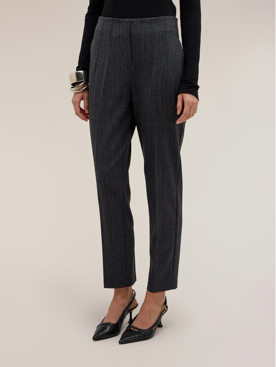 Motivi Motivi Pantaloni di tessuto P07TQ004993N0S3 Grigio Regular Fit