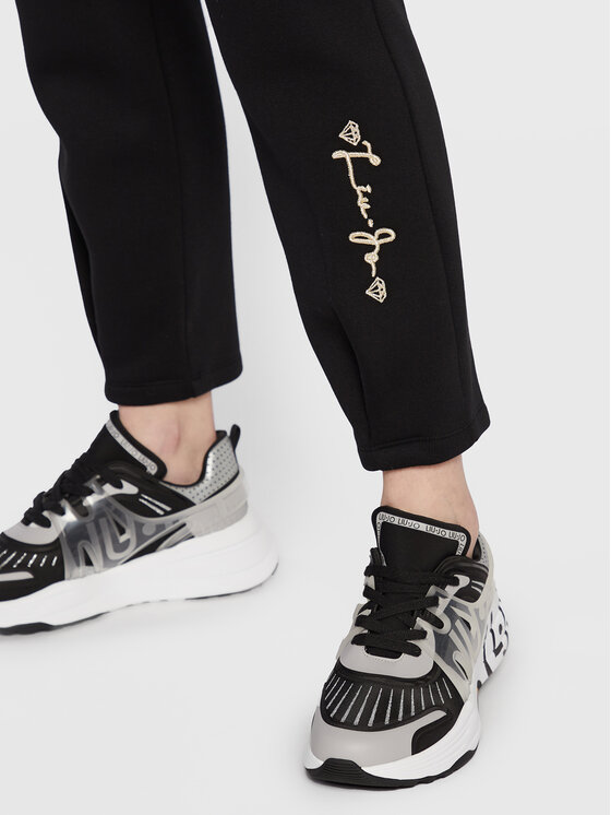 Pantaloni da tuta TF2262 F0906 Nero Relaxed Fit