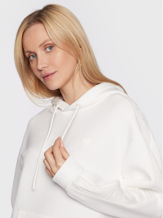 Felpa Brenda V2YQ18 K7UW2 Bianco Regular Fit