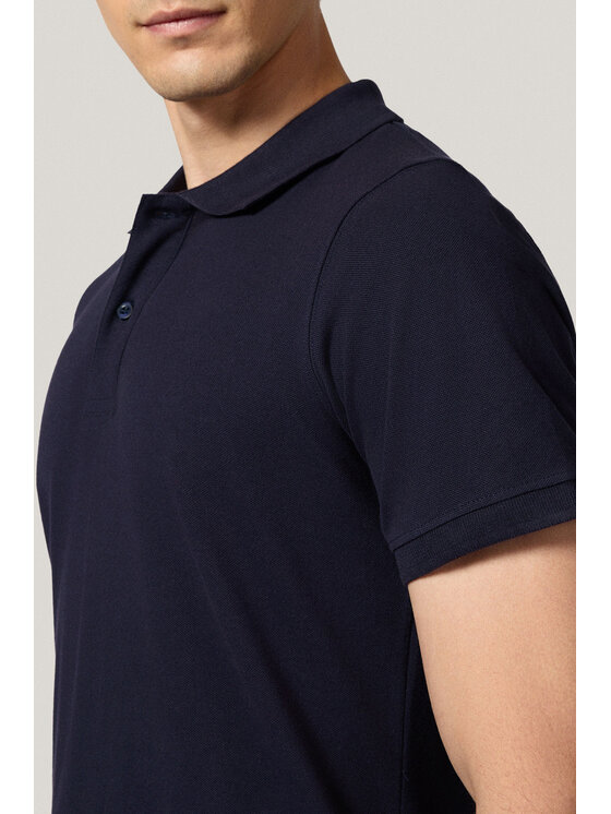 Próchnik Próchnik Polo PM5 PO073125000018 Granatowy Regular Fit