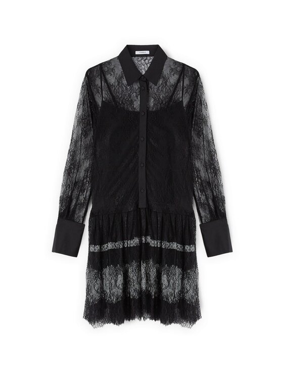 Motivi Motivi Vestito da giorno 7010Q003408N033 Nero Regular Fit