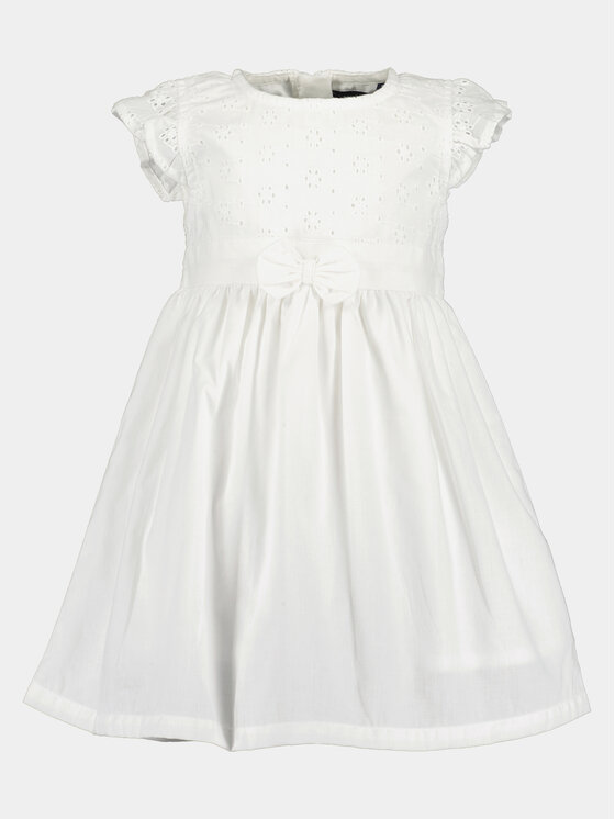 Blue Seven Blue Seven Лятна рокля 919049 X Бял Regular Fit