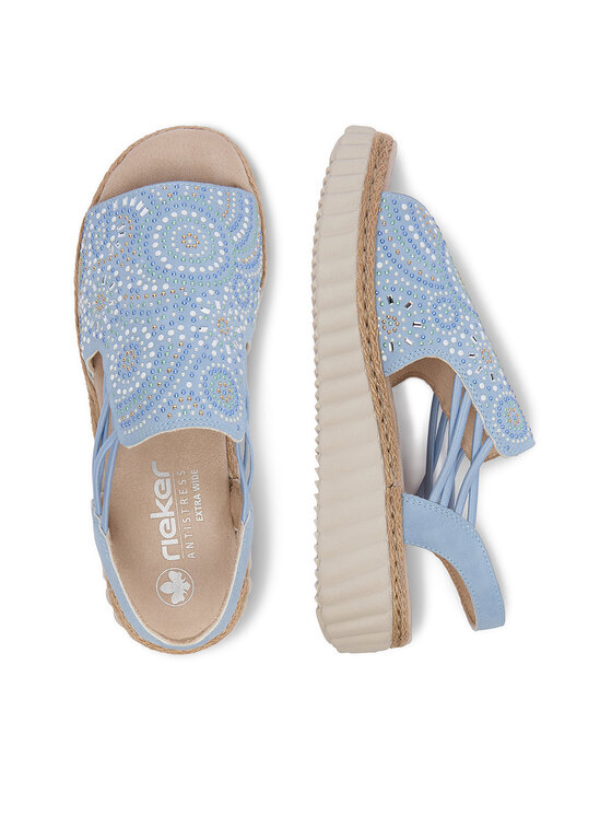 Rieker Rieker Sandali CEO-69246-10 Azzurro chiaro