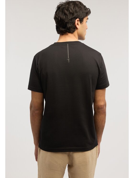 Trussardi Trussardi T-Shirt G0428000094N033 Czarny Regular Fit