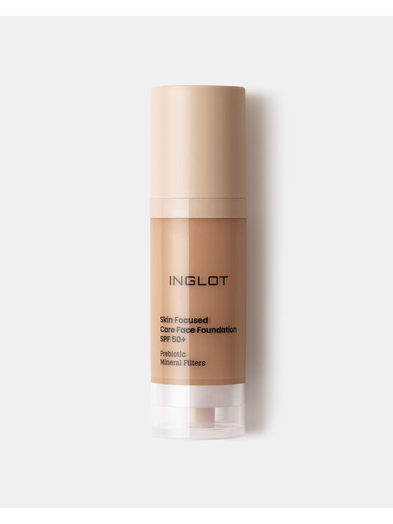 INGLOT INGLOT SPF 50+ Skin Focused Pielęgnacyjny Podkład Apricot Tan 314