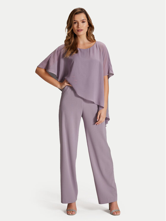 Swing Swing Kombinezon 3AF00800 Fioletowy Regular Fit