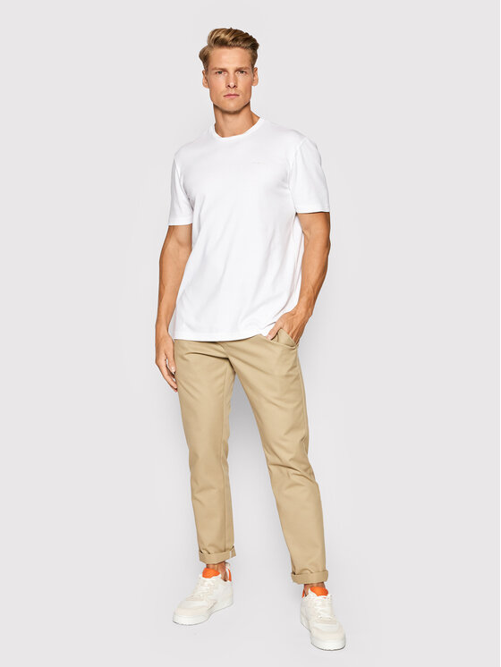 T-shirt 8350 85191 Bianco Regular Fit