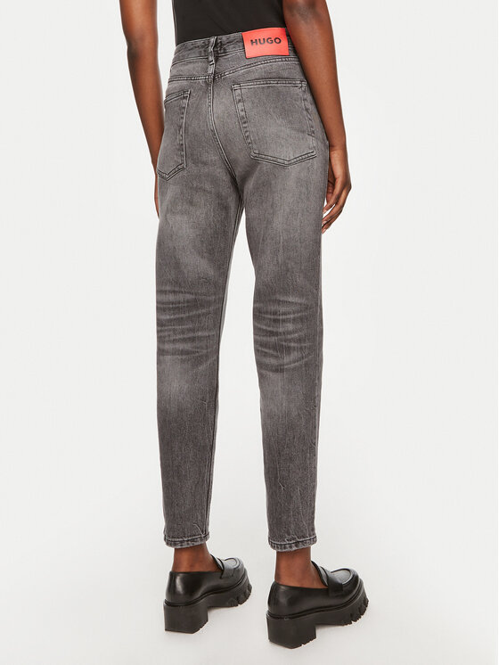 HUGO Hugo Traperice 50519927 Siva Mom Fit