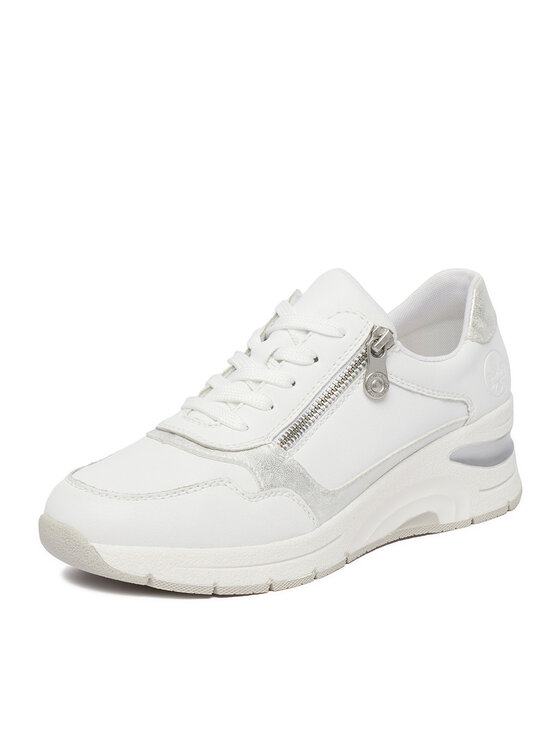 Rieker Rieker Sneakersy N9301-80 Bílá