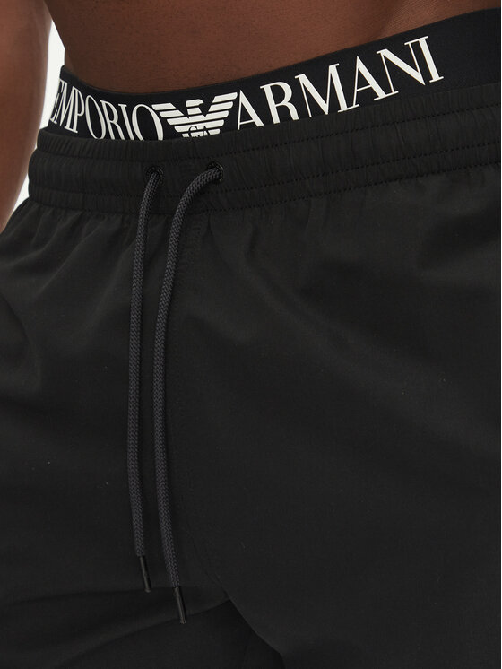 Emporio Armani Emporio Armani Badeshorts EM000686 AF12329 MC117 Schwarz Regular Fit