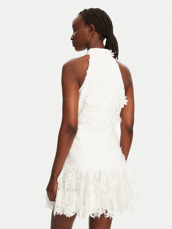 BARDOT BARDOT Koktélruha Remy 59845DB Fehér Slim Fit