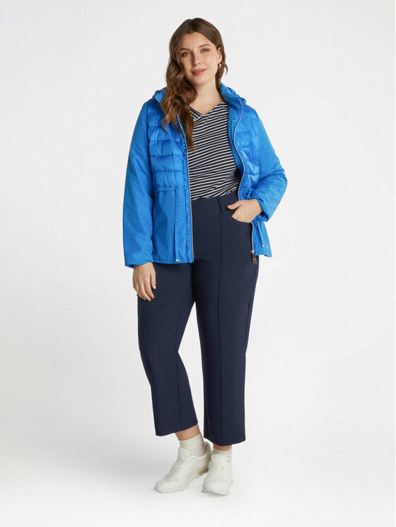 Fiorella Rubino Fiorella Rubino Giubbotto piumino F390T001279N034 Turchese Regular Fit