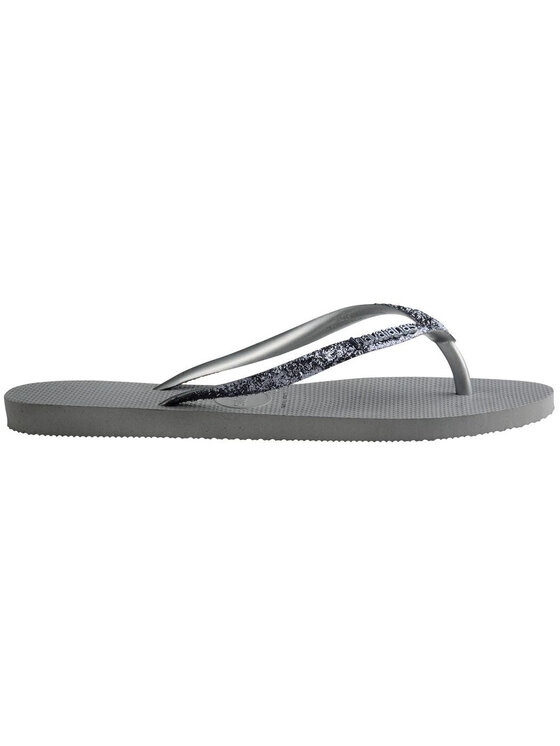 Havaianas Havaianas Σαγιονάρες HAVAIANAS Infradito Donna Hav. Slim Glitter II 4146975.5178 Grigio Γκρι